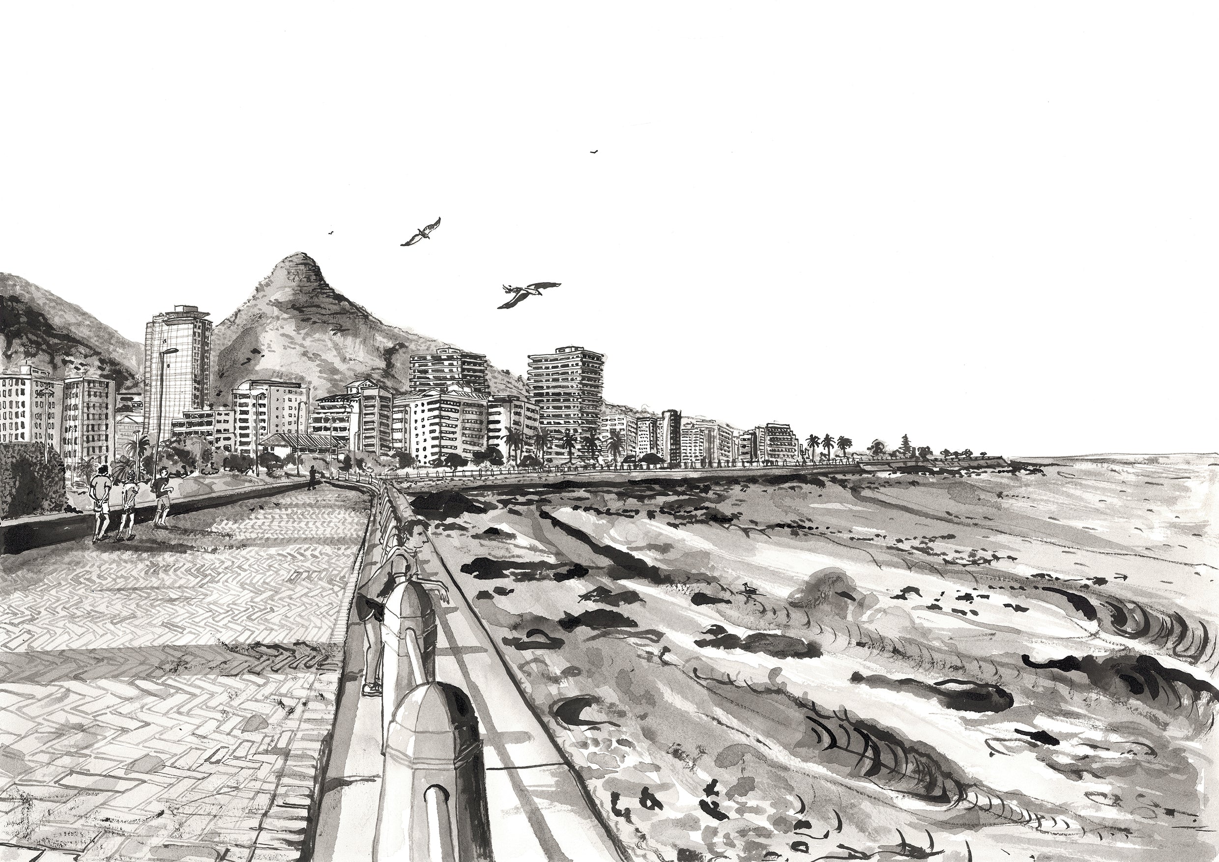BEACH Postcard pack