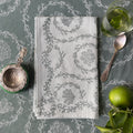 Green Heirloom Napkin or Hand towels set of 4
