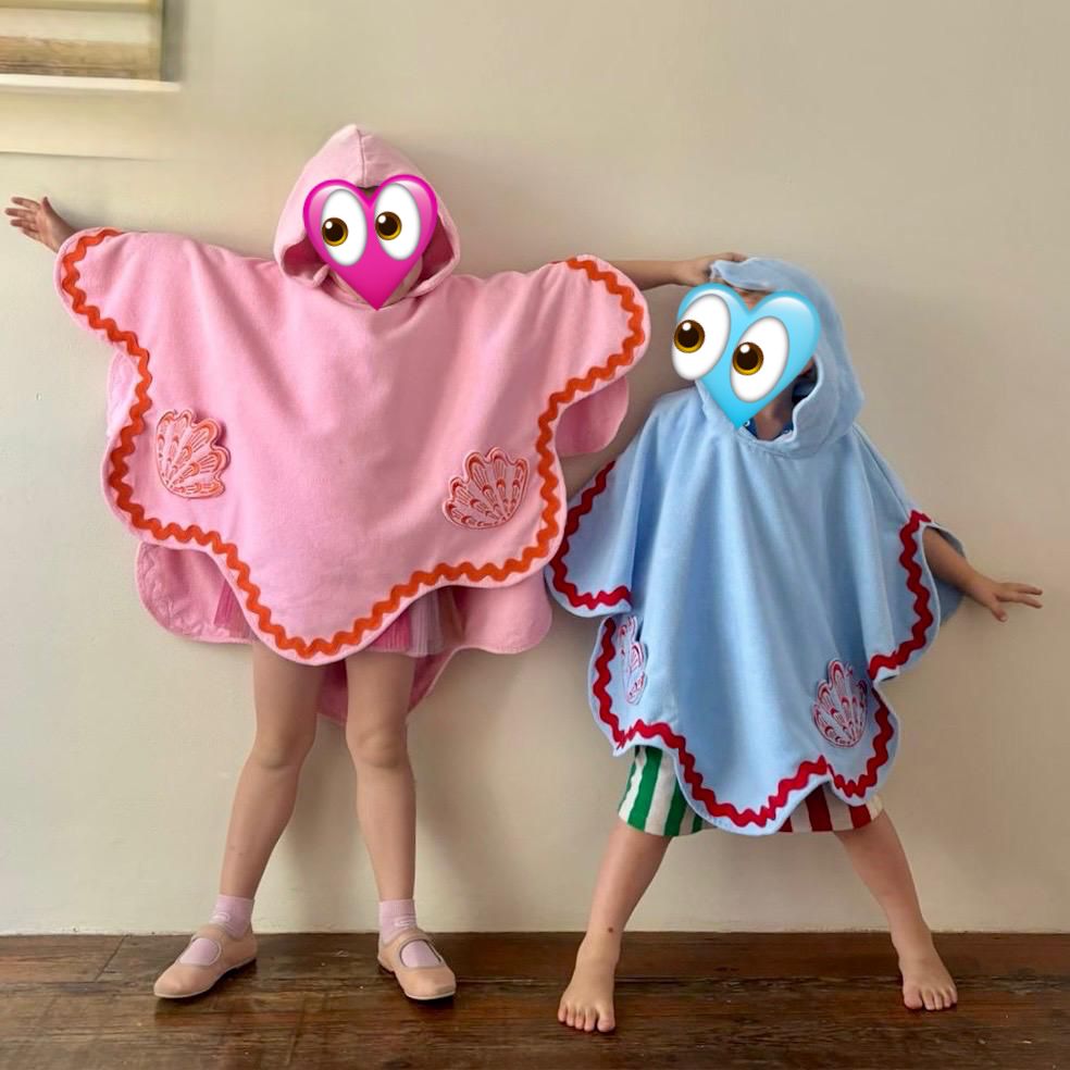 BigLittleStore Clam Poncho Collab