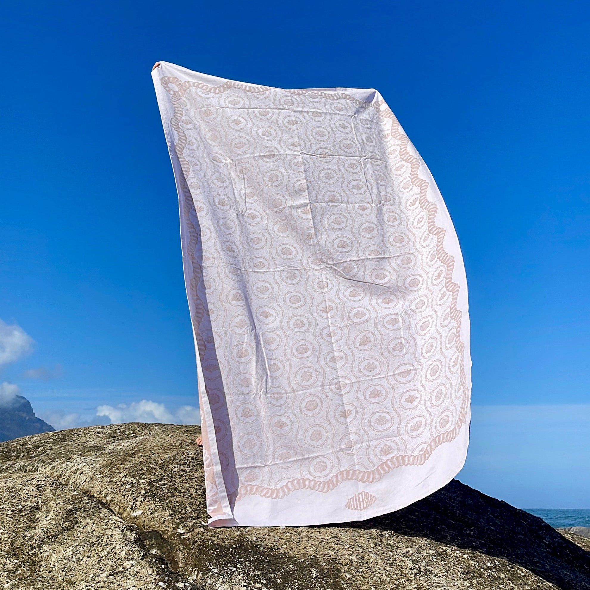 Dusty Pink 8 seater Heirloom Tablecloth