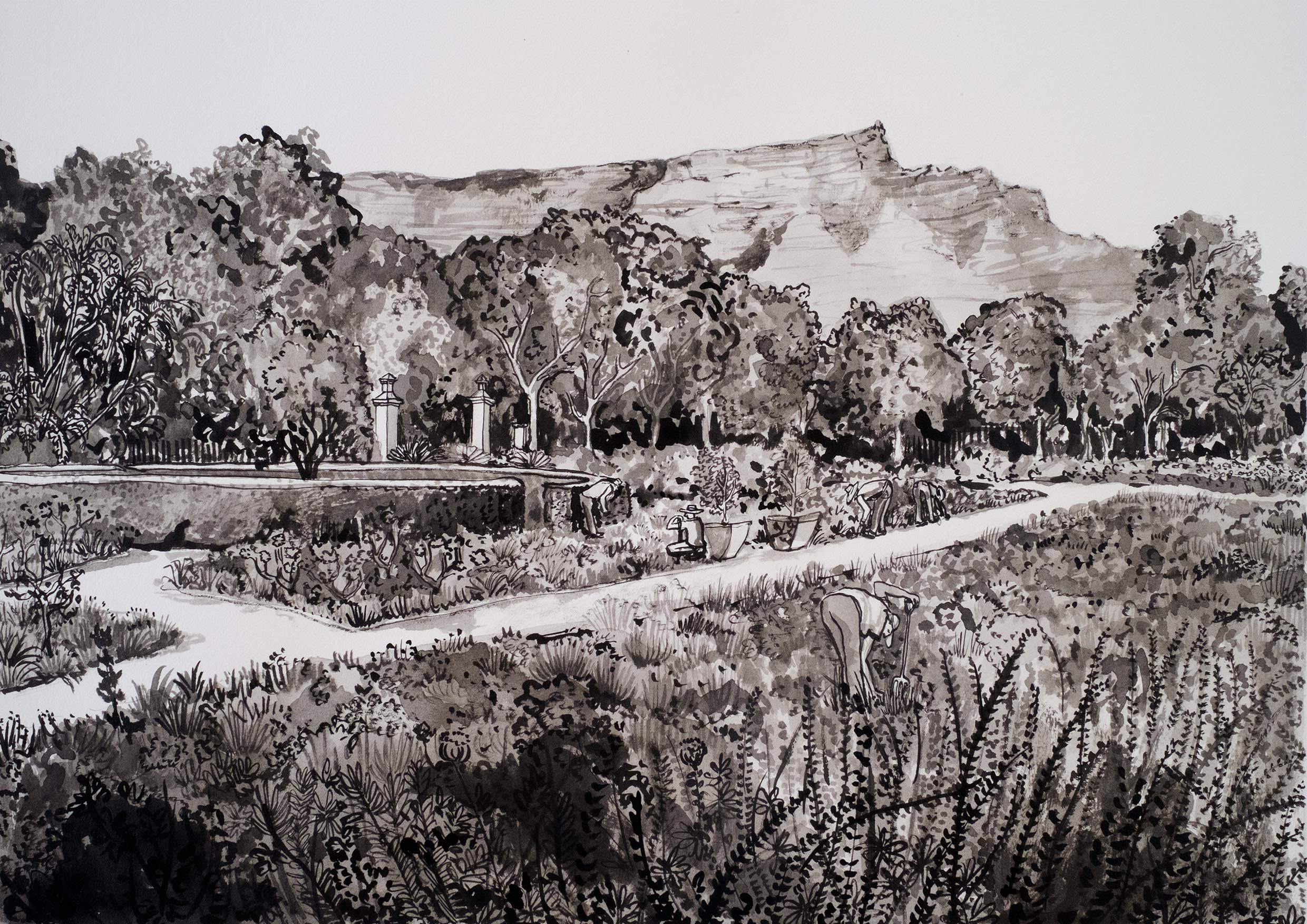 The company gardens gardeners