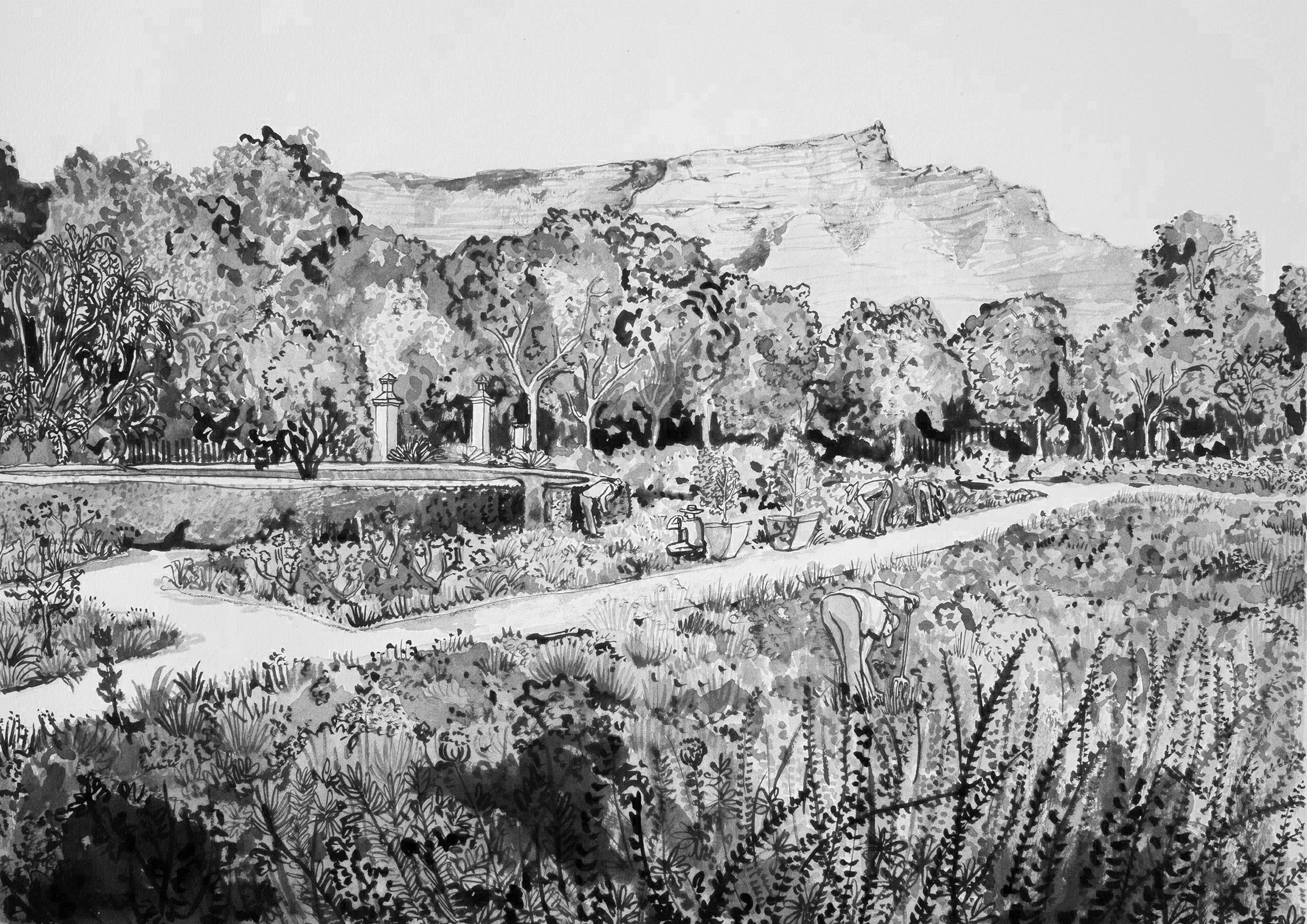 The company gardens gardeners