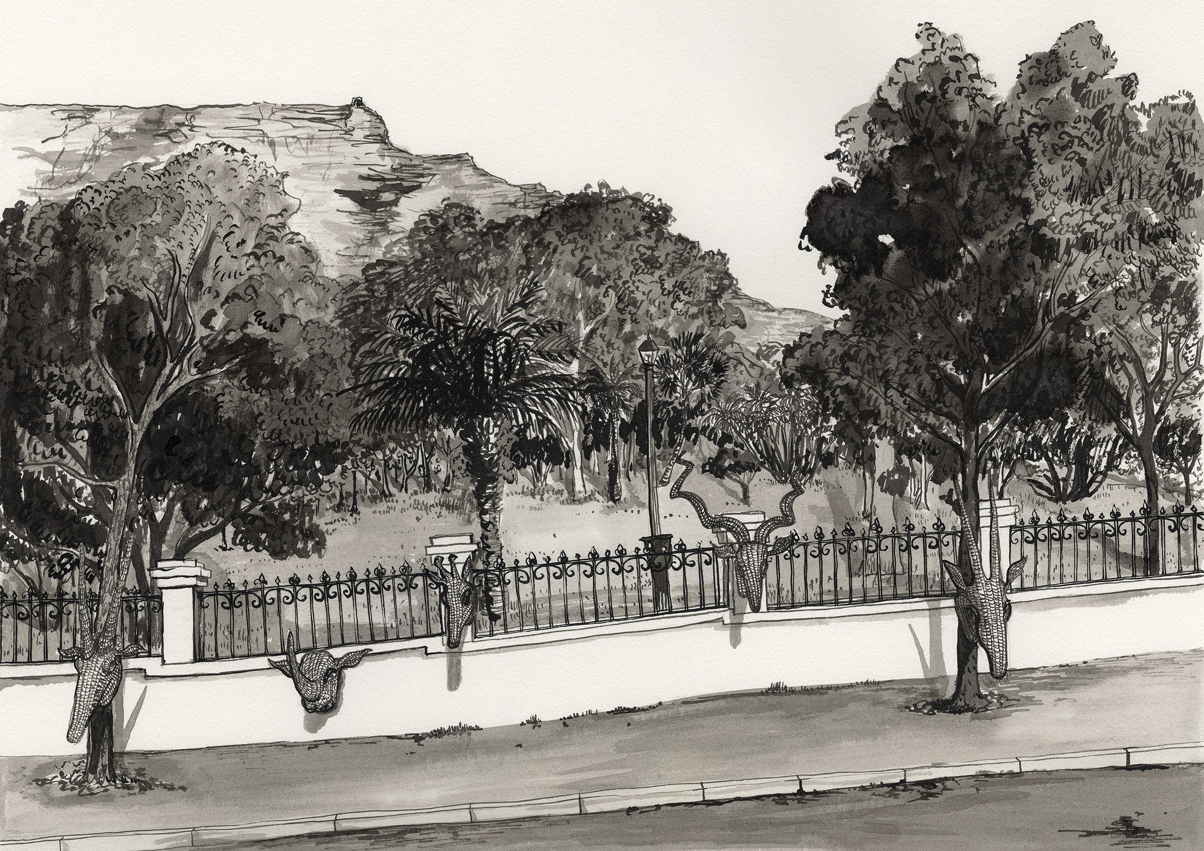 De Waal Park Wall