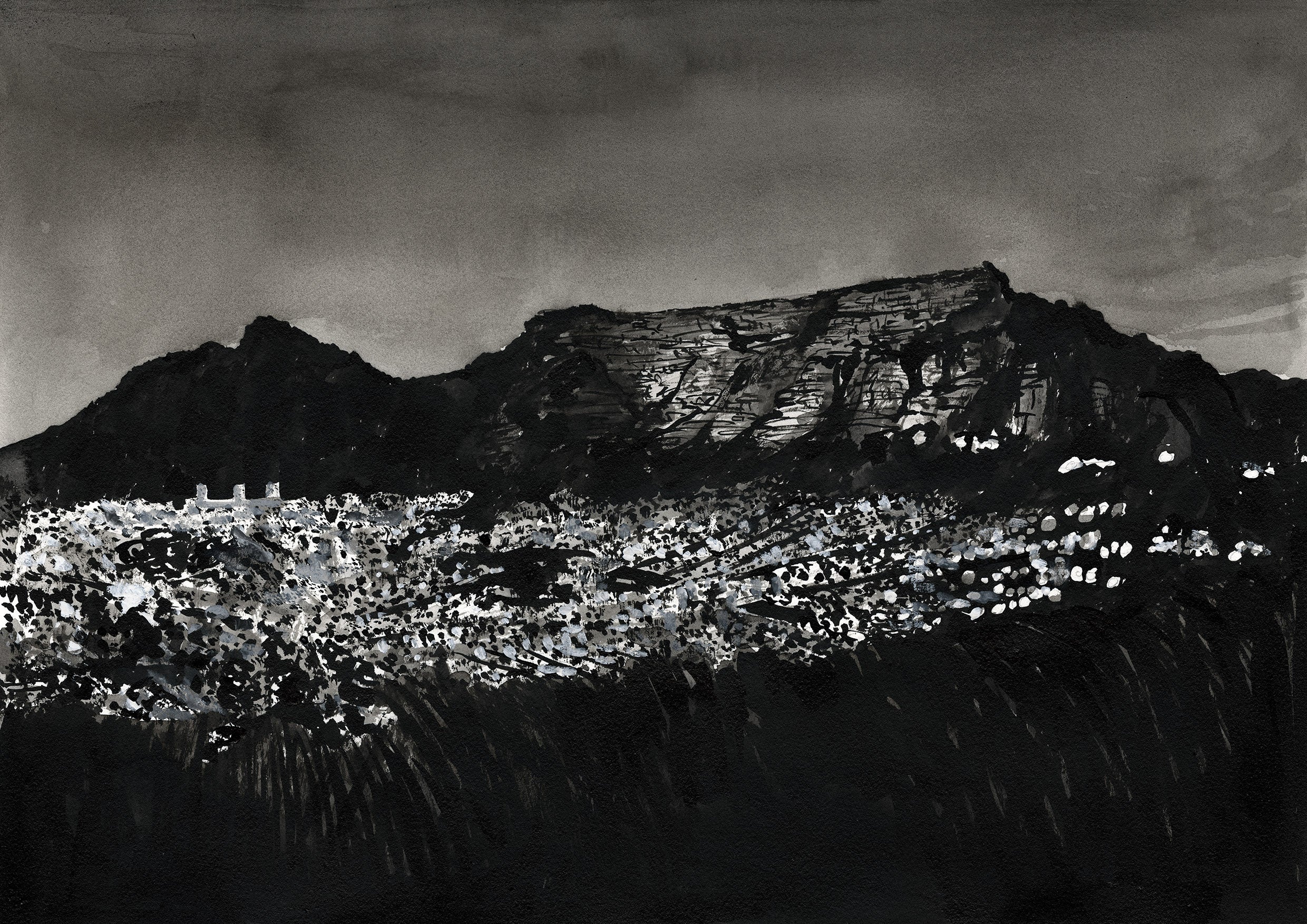 Table Mountain night