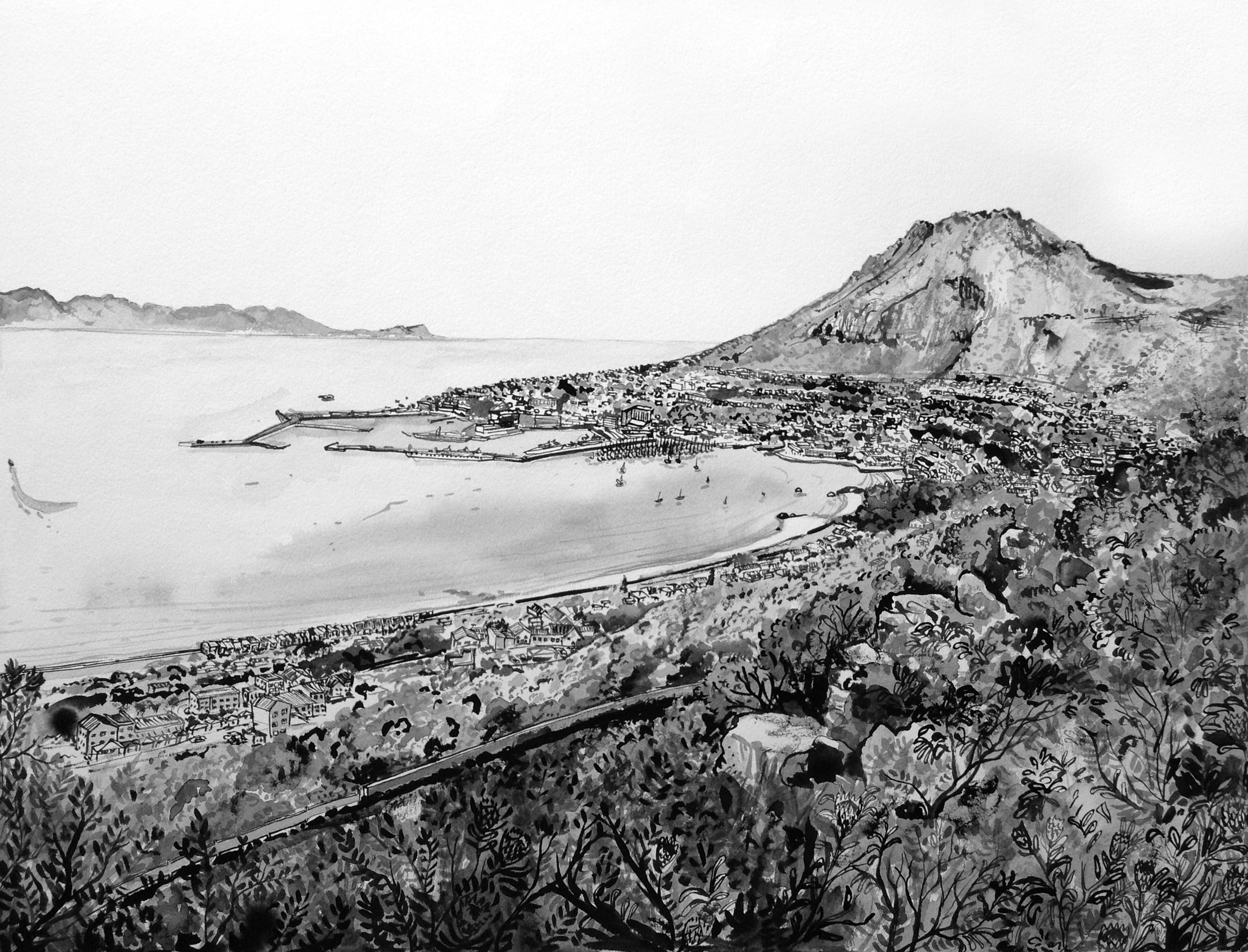 Simons Town from Redhill