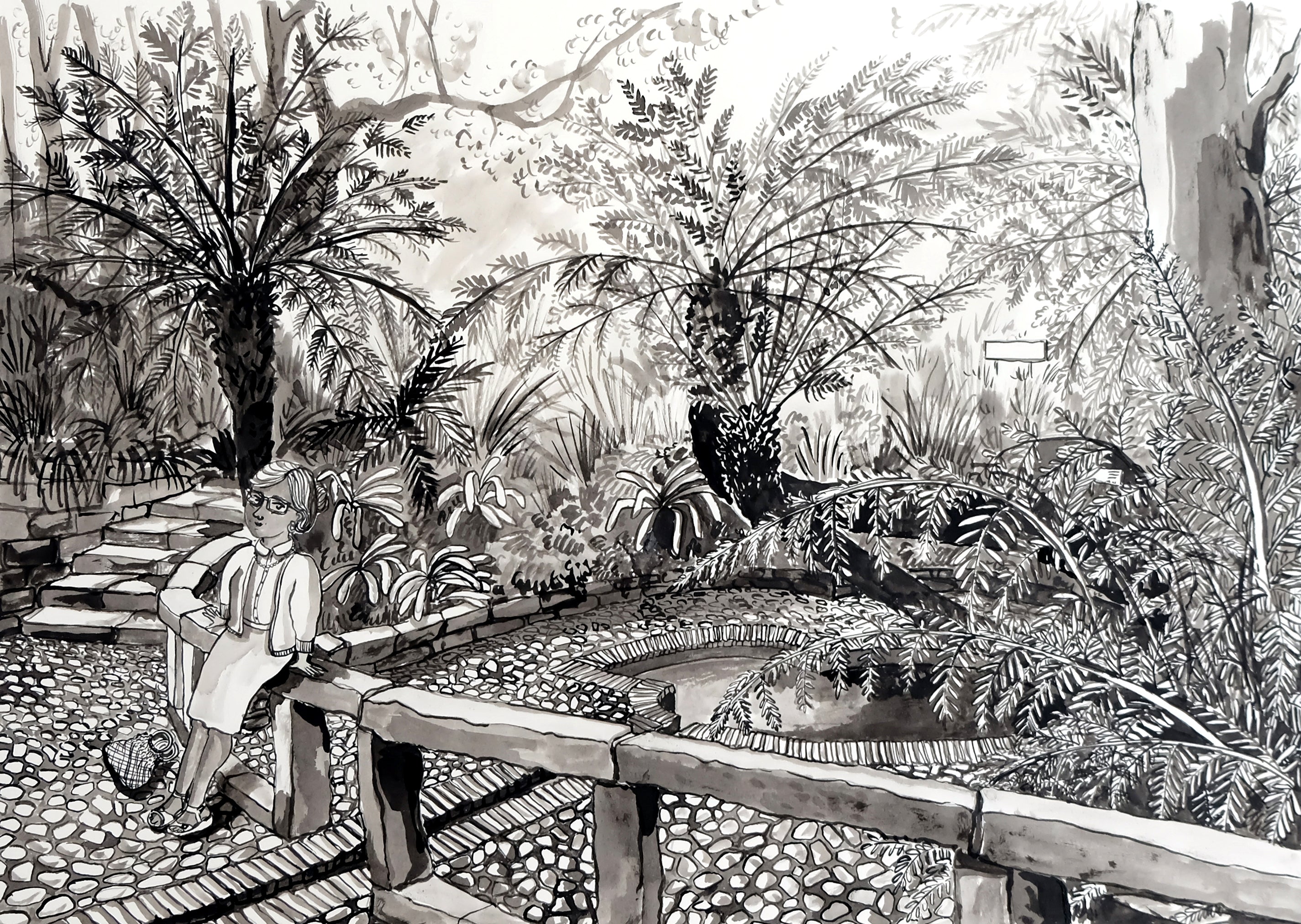 Colonel's birdbath Kirstenbosh