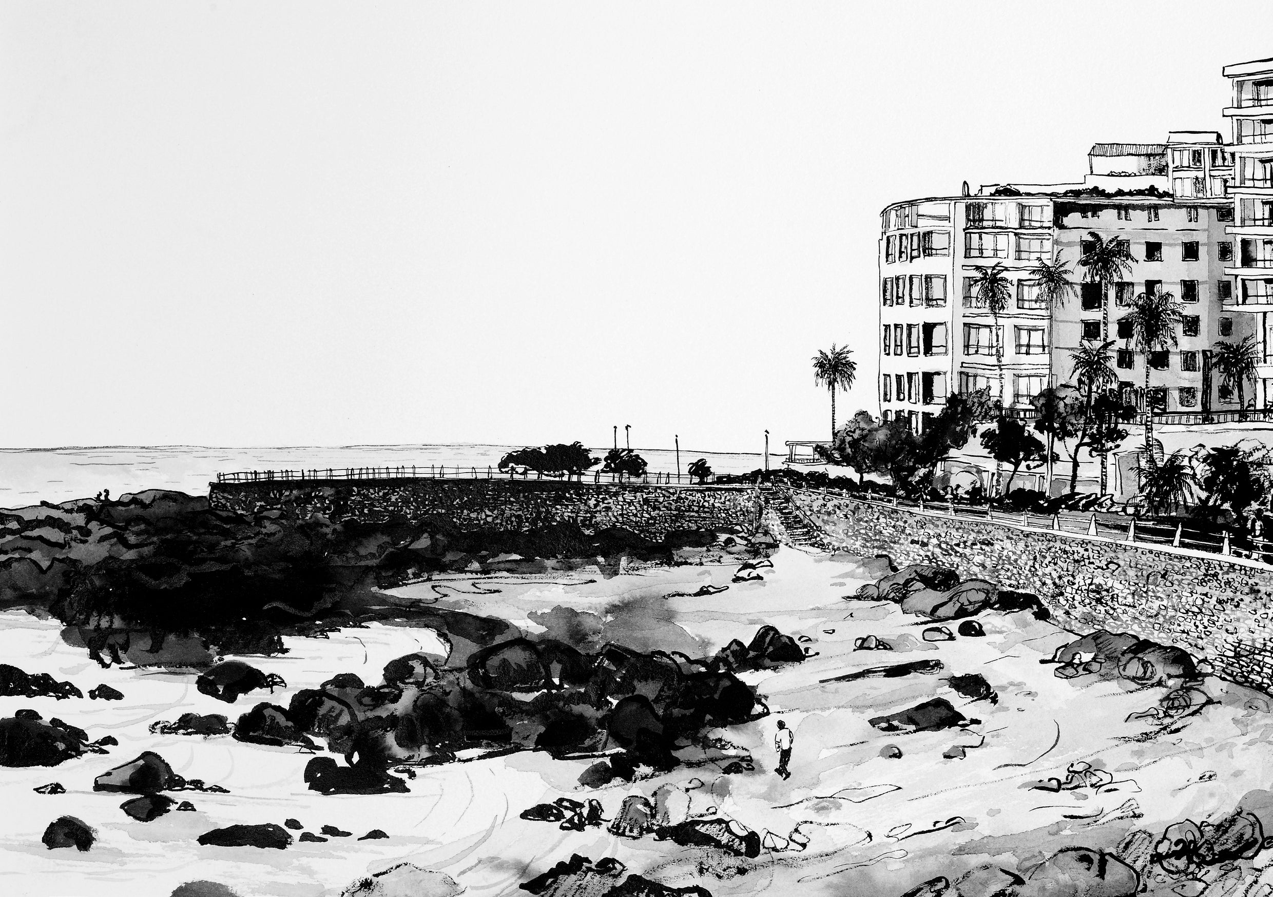 BEACH Postcard pack