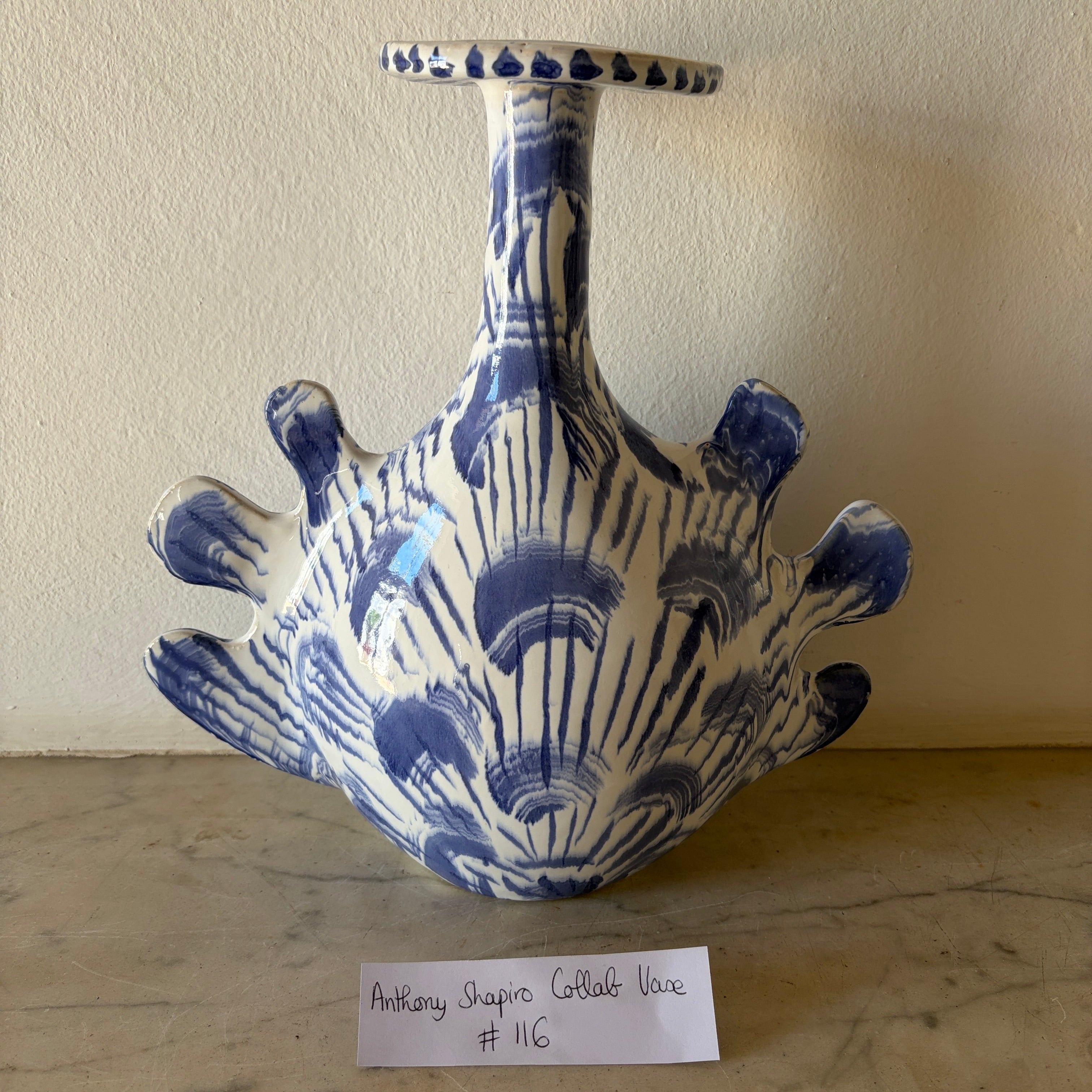 Anthony Shapiro collab vase #116