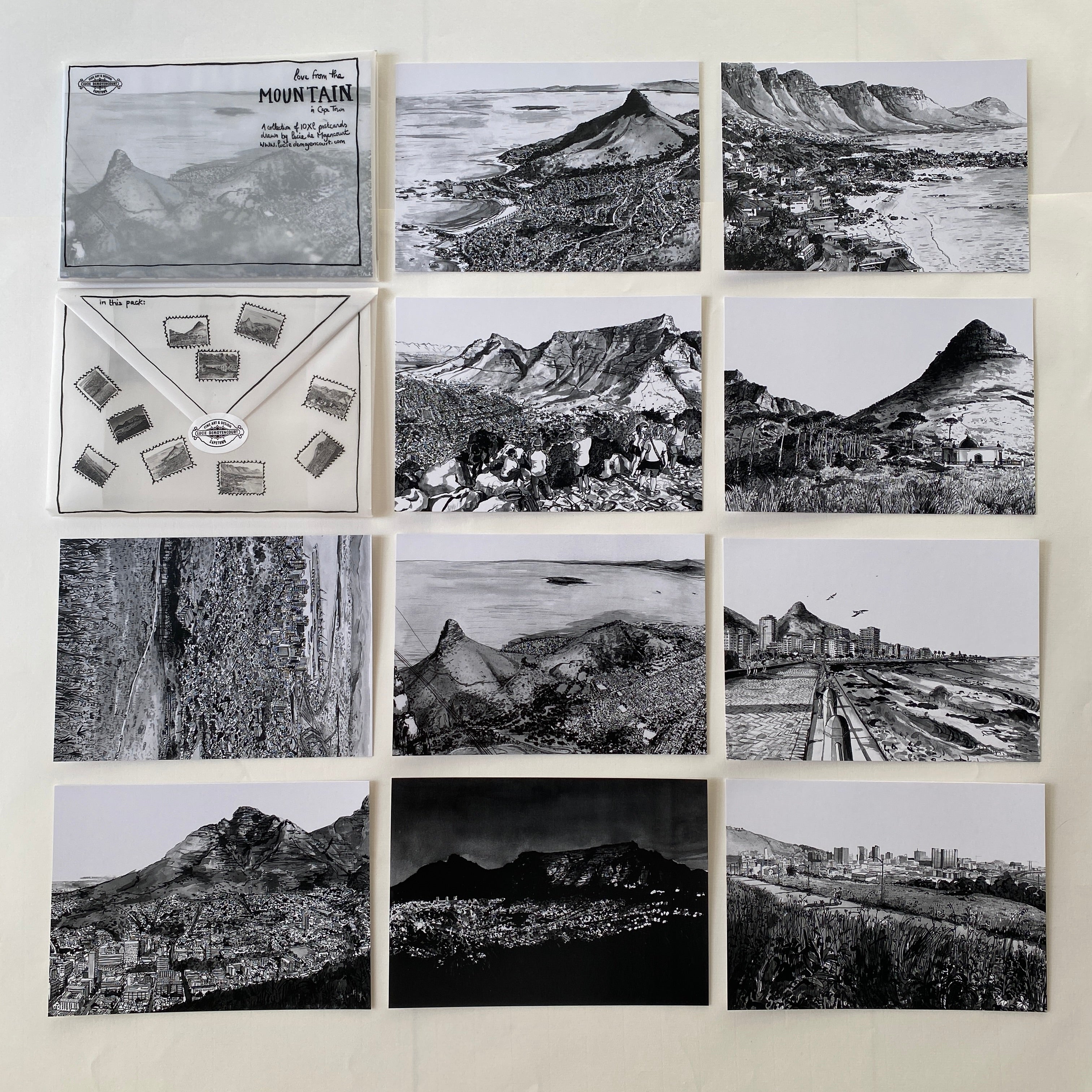 MOUNTAIN Postcard pack – Studio Lucie de Moyencourt