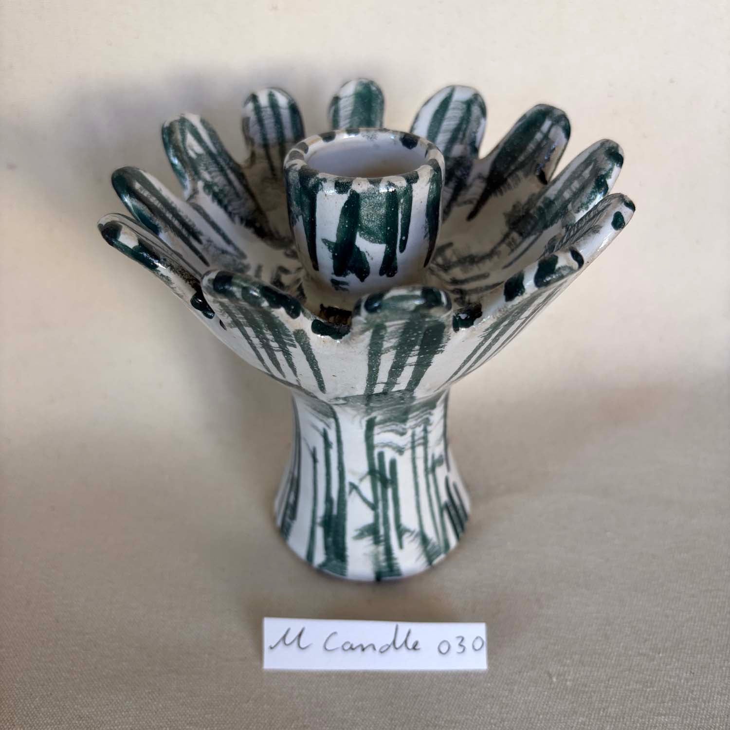 medium sea anemone candle holder 030