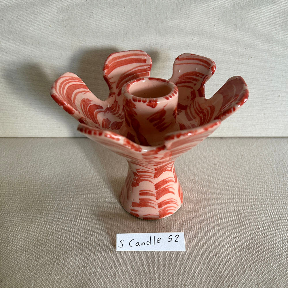 short sea anemone candle holder 052