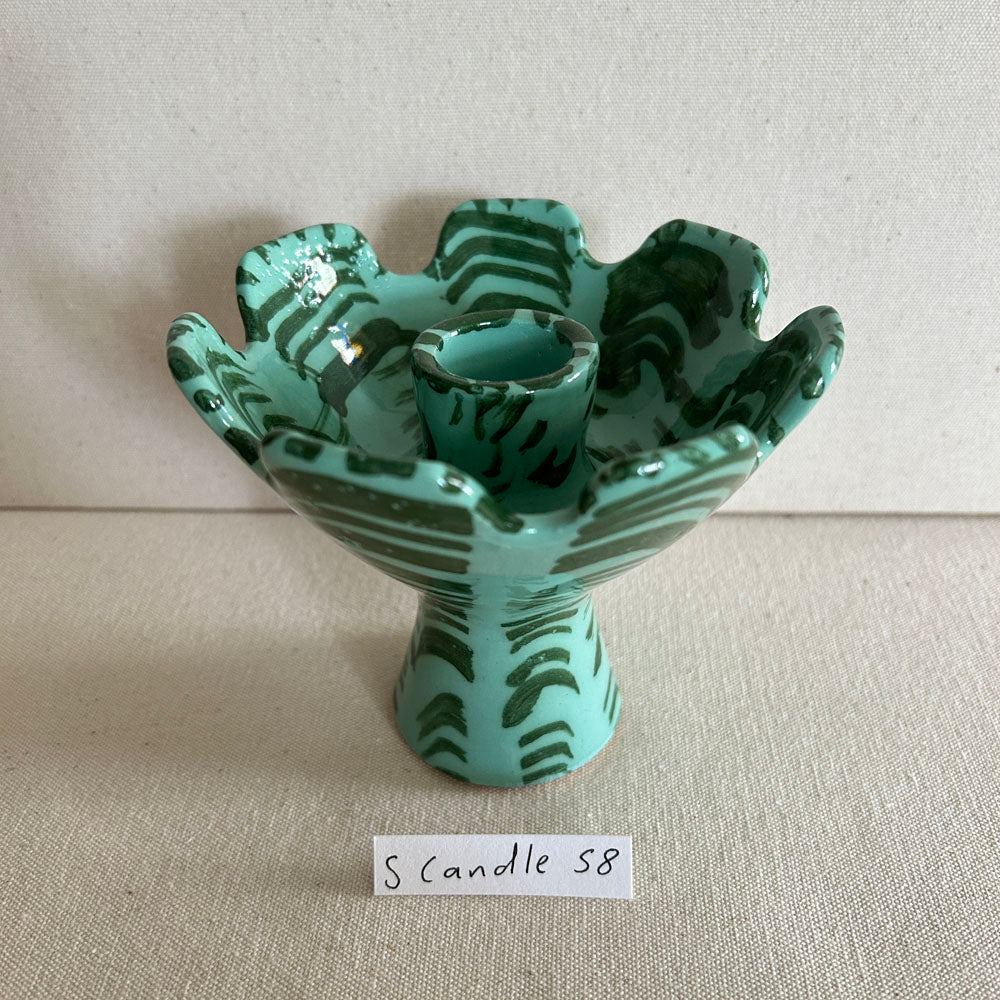 short sea anemone candle holder 058