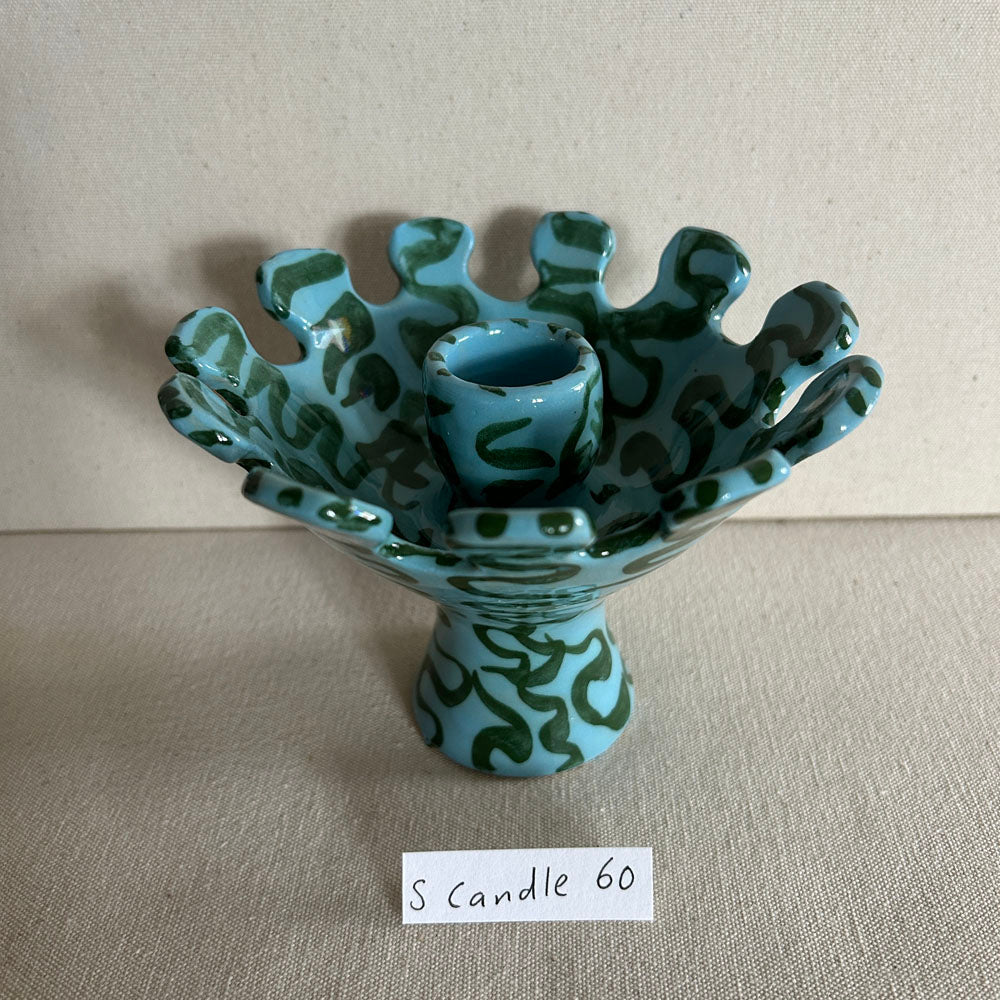 short sea anemone candle holder 060