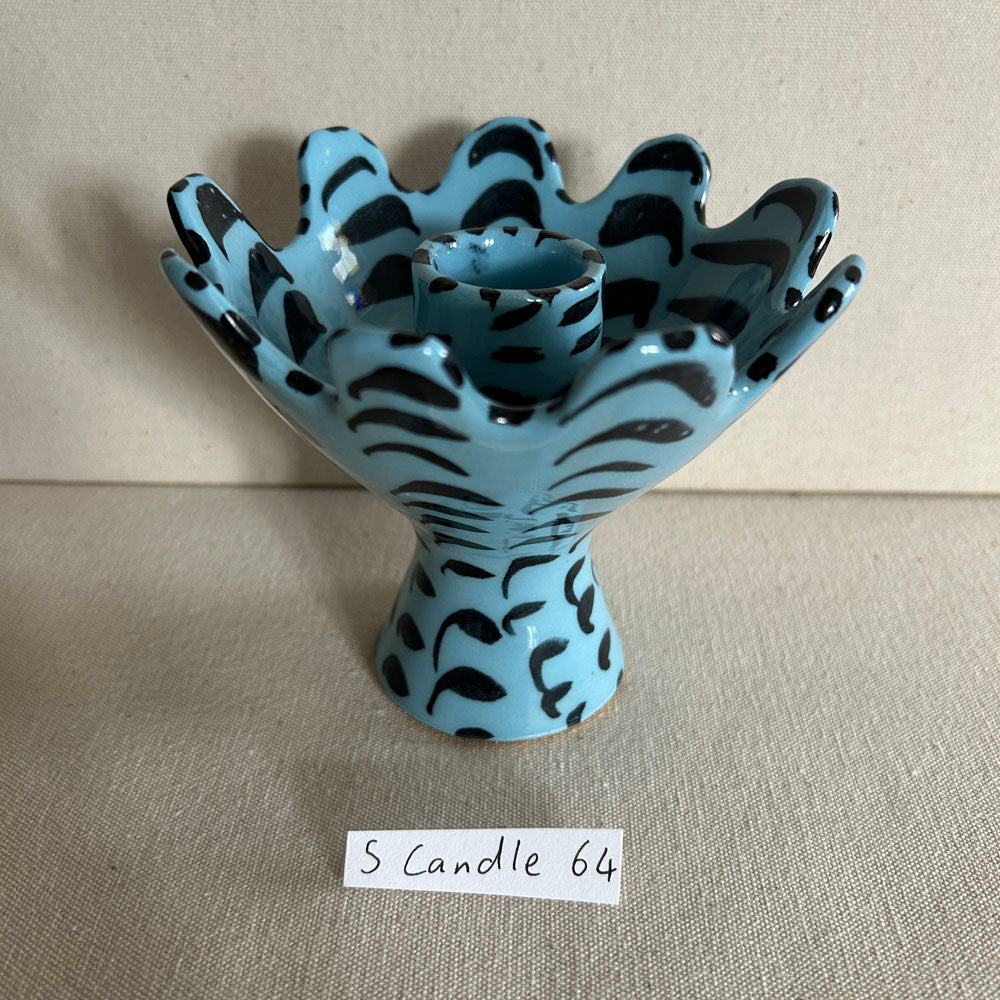 short sea anemone candle holder 064