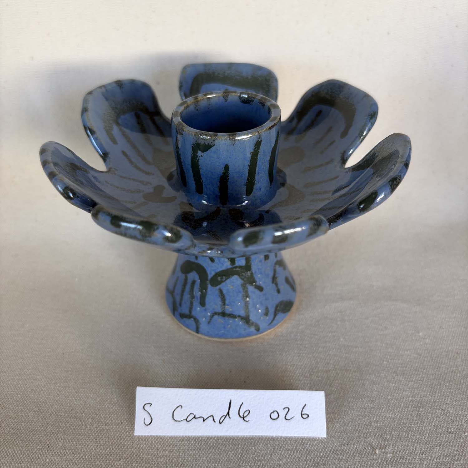 short sea anemone candle holder 026