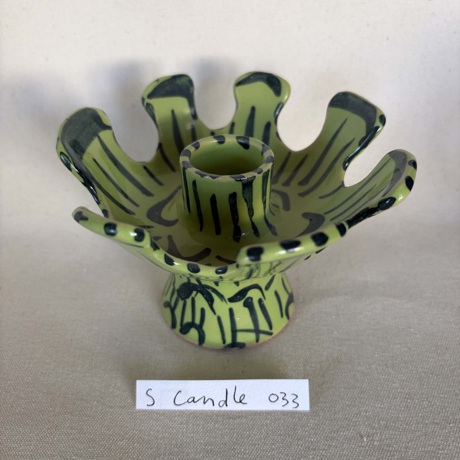 short sea anemone candle holder 033