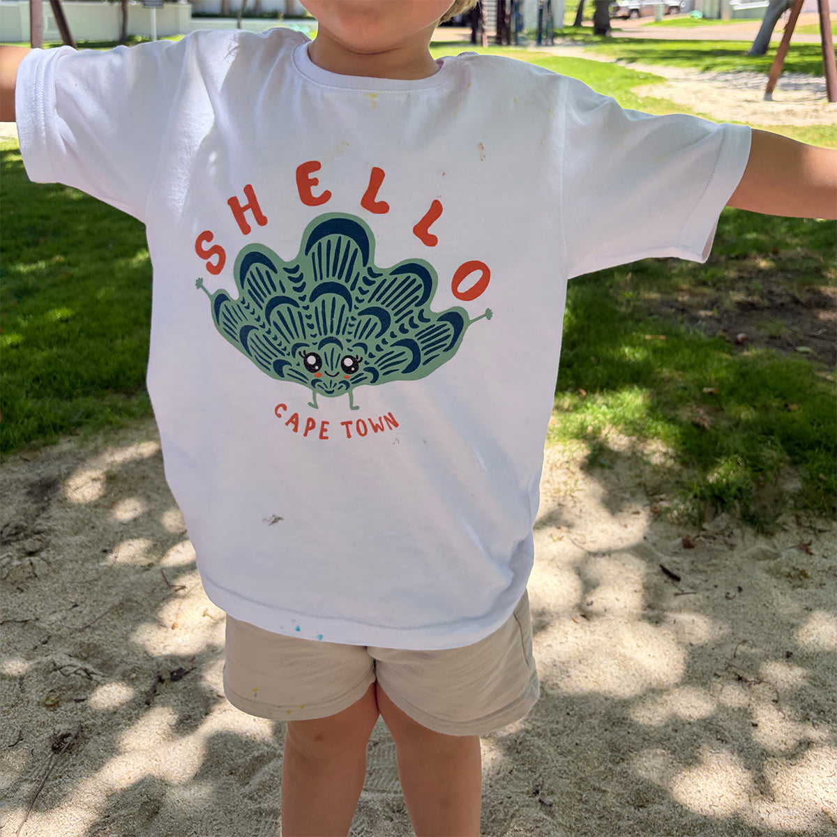 BigLittleStore Shello Aqua Kids Tee Collab
