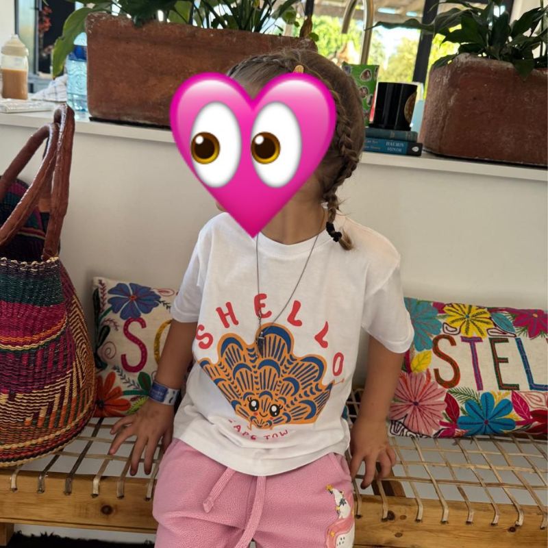 BigLittleStore Shello Coral Kids Tee Collab