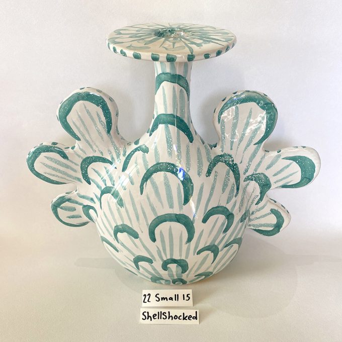 SHELLEGANCE x ANTHONY SHAPIRO Vase 22 Small 15 SHELLSHOCKED - Image 2